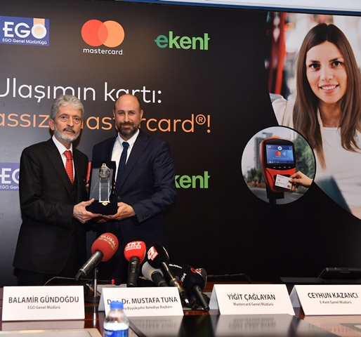“Temassız Mastercard Toplu Taşıma” Ankara'da