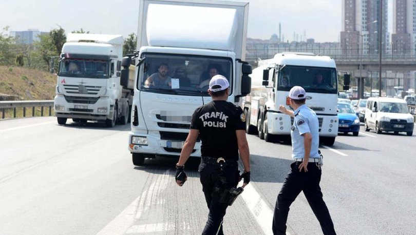 Yılbaşı, ağır tonajlı araçlara 24 saat yasak