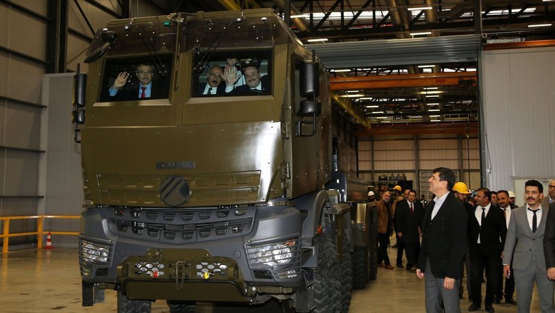 Koluman'ın zırhlı aracı askere "Derman" olacak