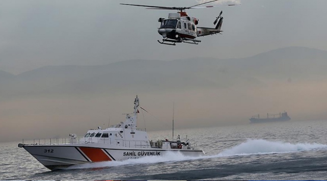 Samsun açıklarında gemi battı
