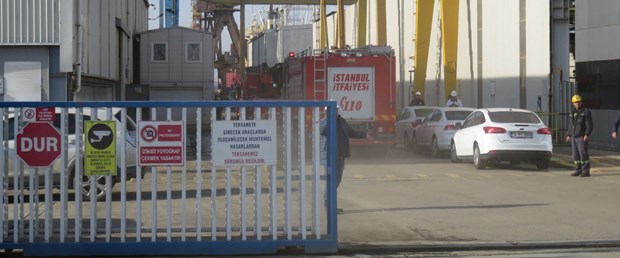 Tuzla'da gemi yangını: Çok sayıda yaralı var