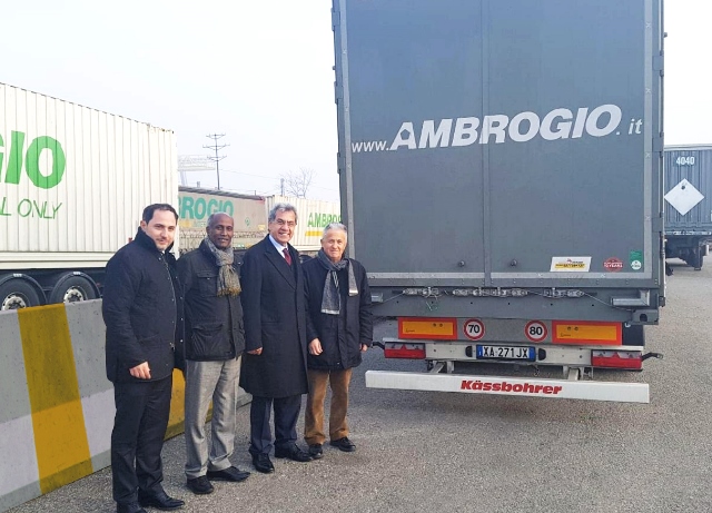 Tırsan'dan AMBROGIO’ya 150 araç teslimatı
