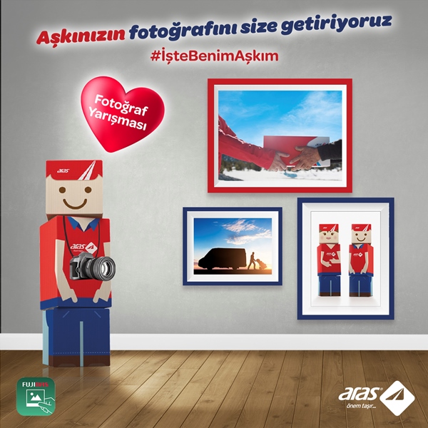 Aras Kargo Aşkınızın Fotoğrafını Size Getiriyor
