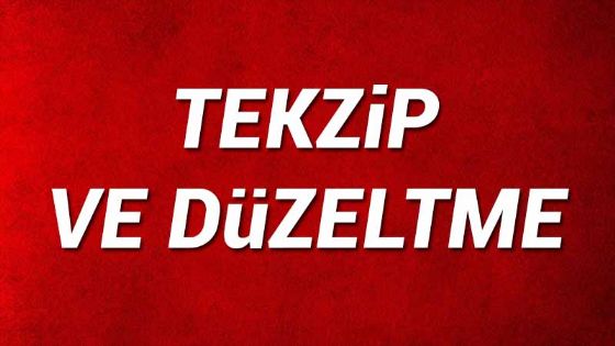 Cevap ve düzeltme metni