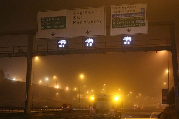İstanbul'da 10 metreden sonrası görülmüyor