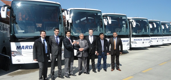 Cemtrans Mardin'in tercihi Mercedes Travego oldu