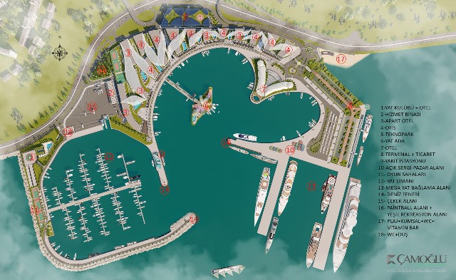 Zeytinburnu sahiline mega yat limanı projesi