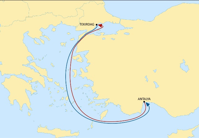 MSC, bir servis rotasını daha Türkiye'ye kaydırdı