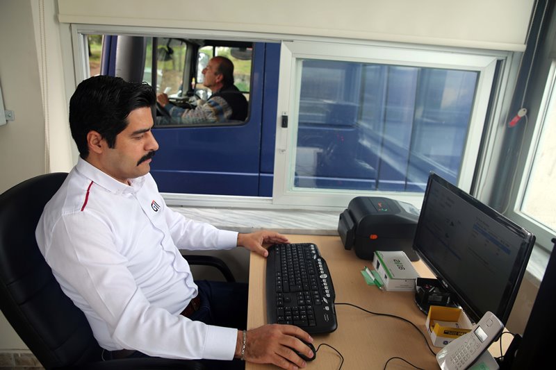 TIR kuyruğuna son verecek uygulama başladı