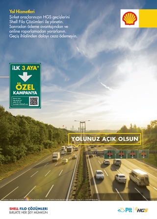 Shell&Turcas ile PTT’den şirket araçlarına özel HGS