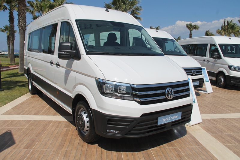 Yeni Crafter Okul ve Servis Türkiye yollarında