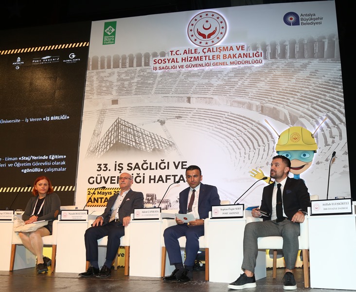 Port Akdeniz, iş güvenliğini üç merkezli yönetiyor