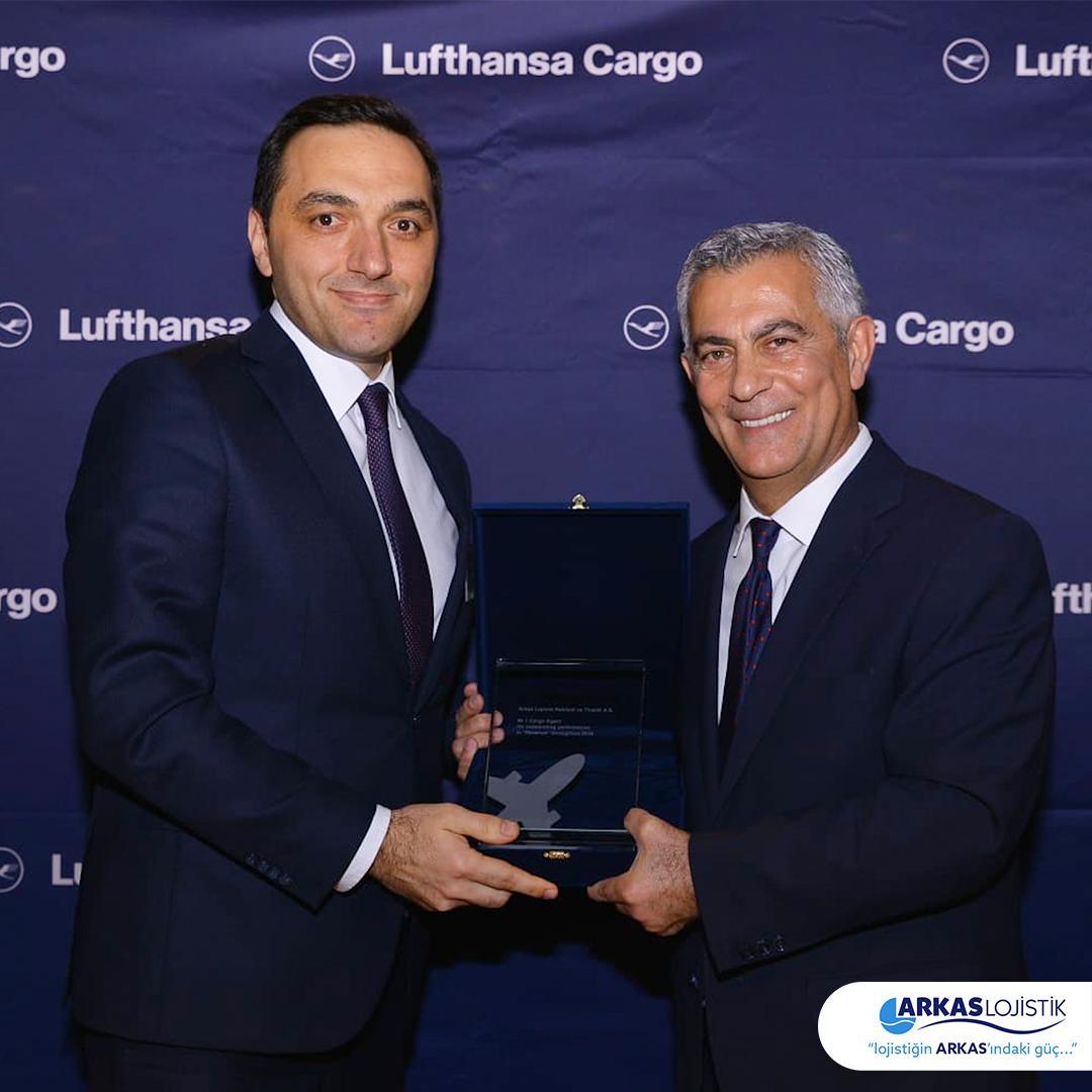 Lufthansa’dan Arkas Lojistik’e “Yılın Kargo Acentesi” Ödülü