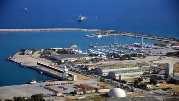 Antalya Limanı’ndan ana ihracat mermer