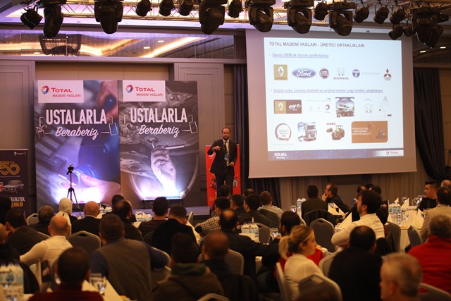 TOTAL ustalarla beraber