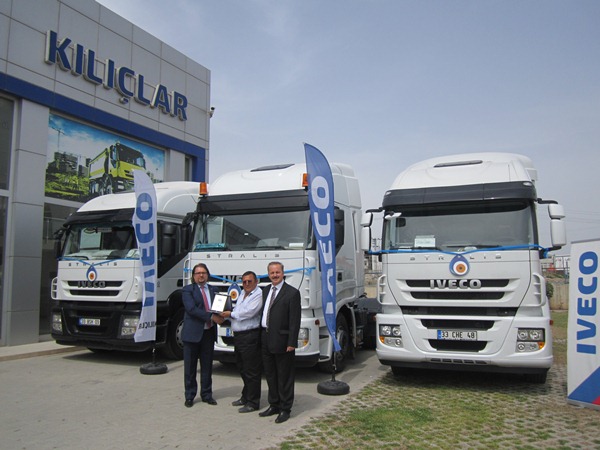Kılıçlar’dan Solaklar’a  3 adet Iveco Stralis