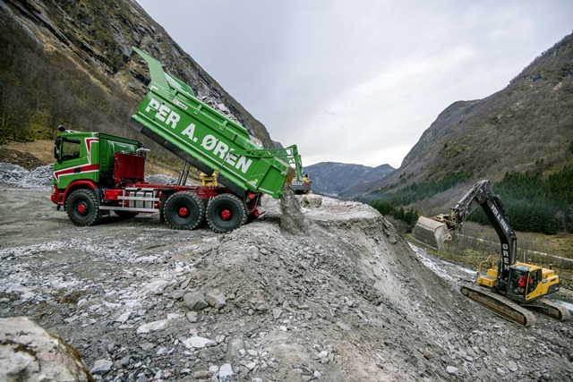 Norveç'te Allison şanzıman donanımlı Scania 6x6 G500 dönemi