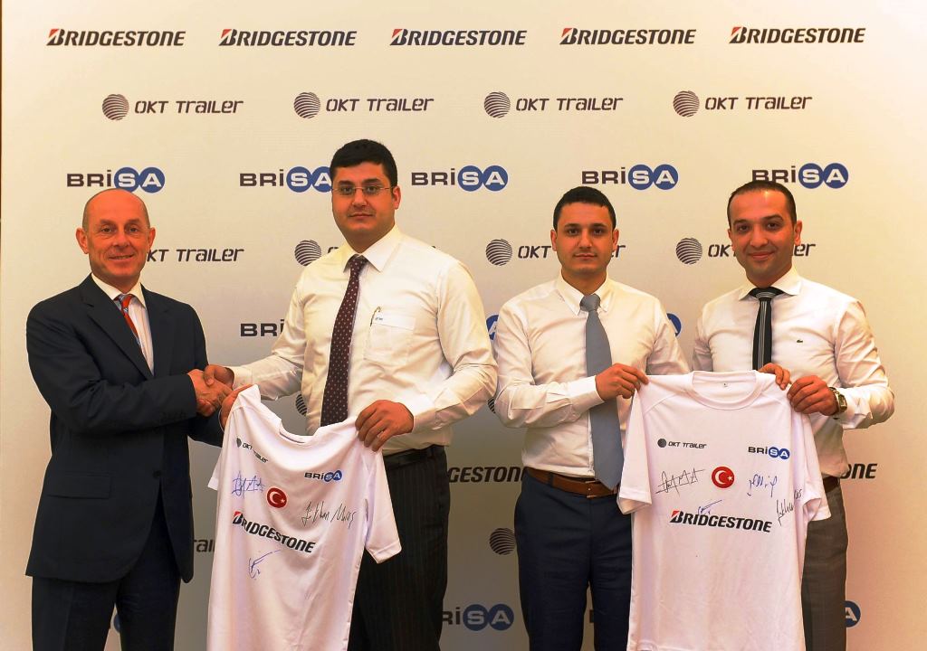 Devrilmeyen TIR’ların lastikleri Brisa’dan