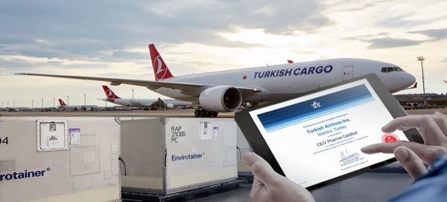 Turkish Cargo, Pharma sertifikasını yeniledi