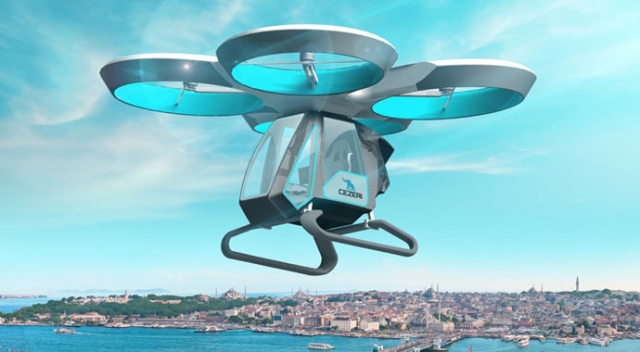 Bizim drone yük de, insan da taşıyacak