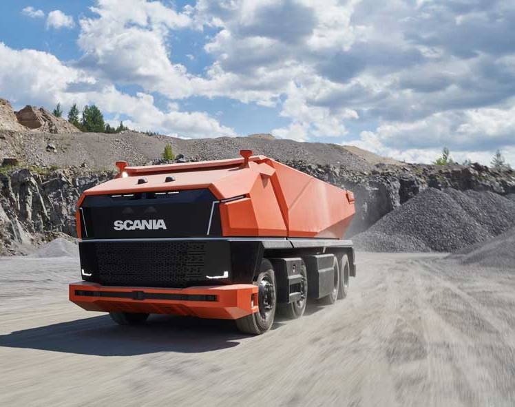 Scania'nın kabinsiz otonom kamyonu: Scania AXL