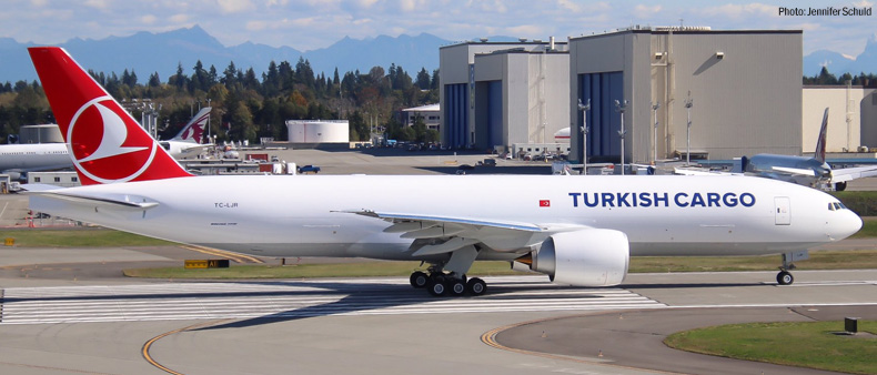 Turkish Cargo filosuna bir B777F daha katılıyor