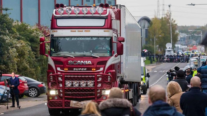 Kamyondaki 39 kişi donarak ölmüş