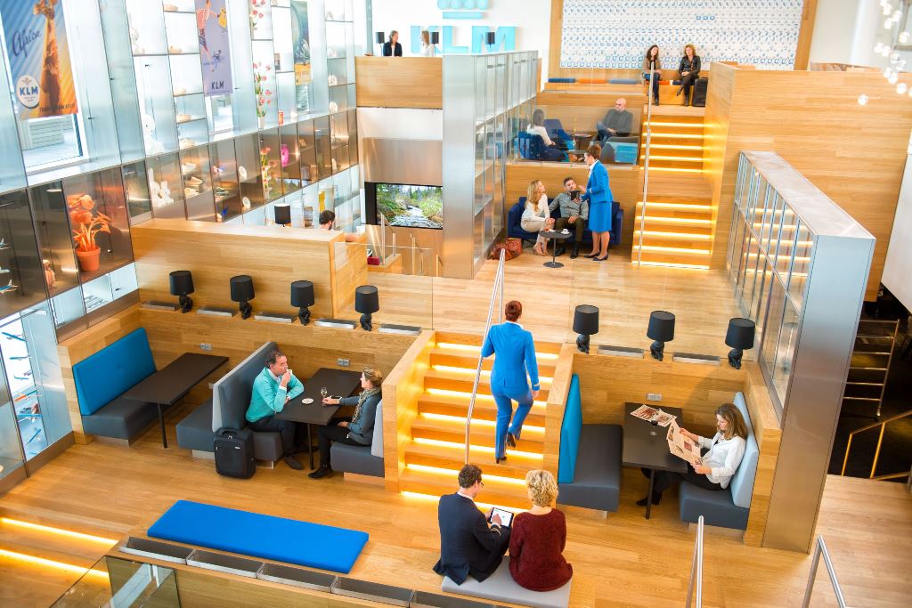 KLM'den Sınırların Ötesinde: Crown Lounge