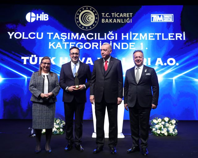 Hizmet İhracatçıları Birliği ödül töreni
