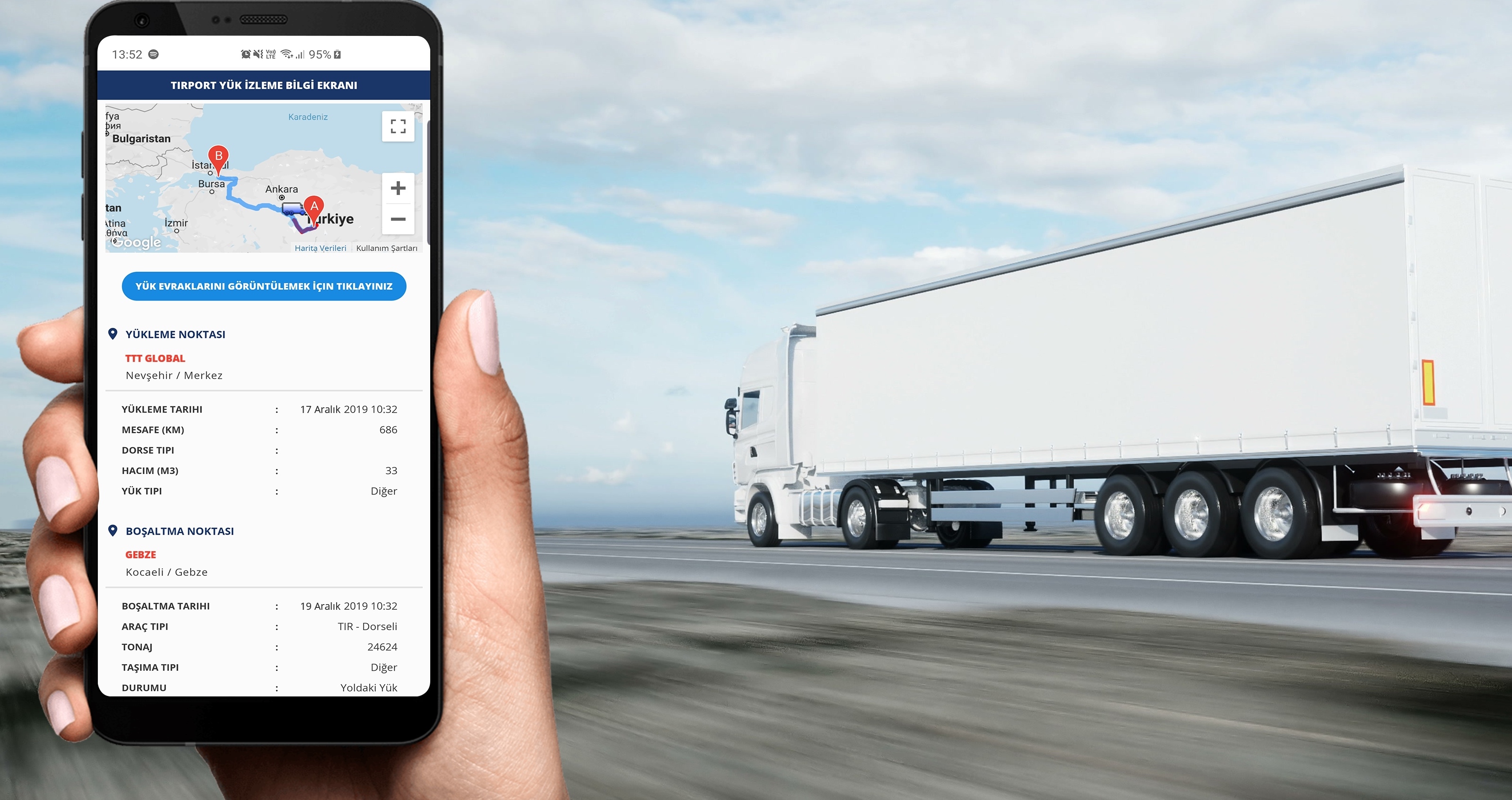 TIRPORT SSL Link, taşımacılık kaynaklı zararları bitirecek