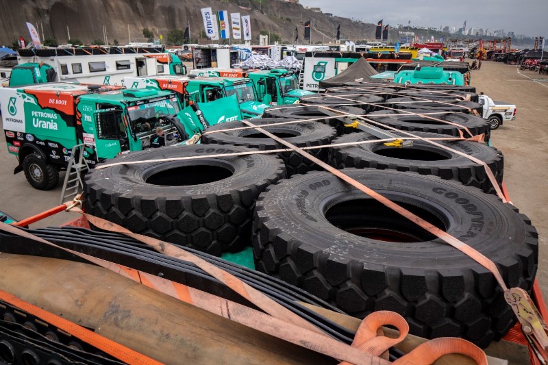 Goodyear, Dakar Rallisi'nde pole pozisyonunu aldı