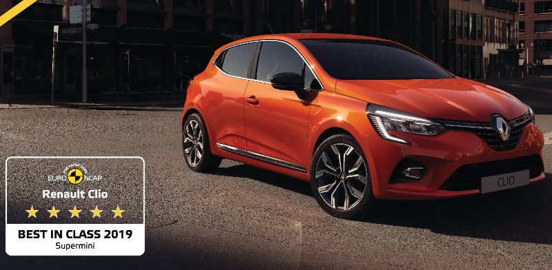 Yeni Renault Clio, en güvenli süpermini seçildi