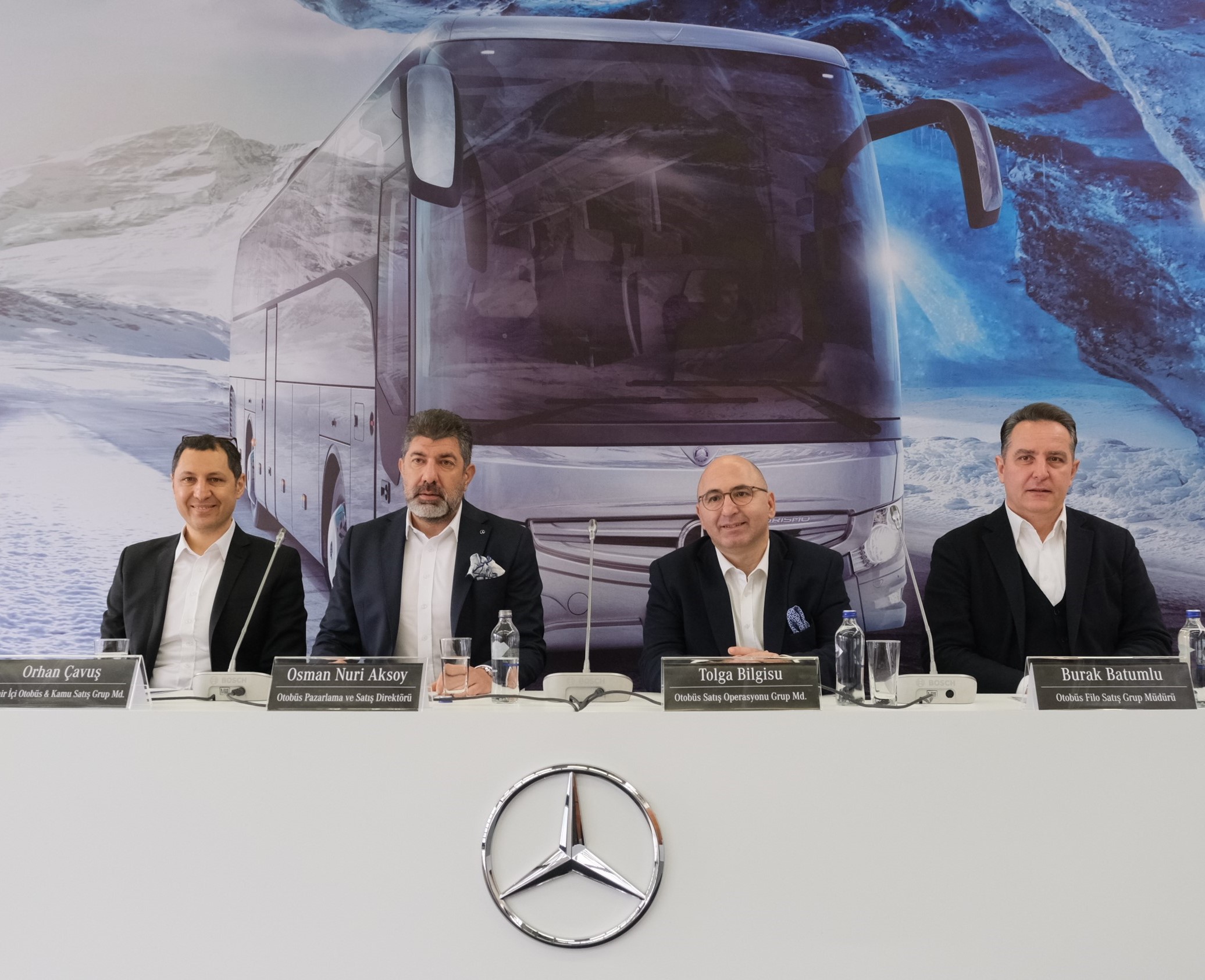“Metrobüslerin %98’i Mercedes, en çok Doğu’da varız”