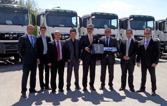 Ada Maden filosuna 25 adet MAN TGS