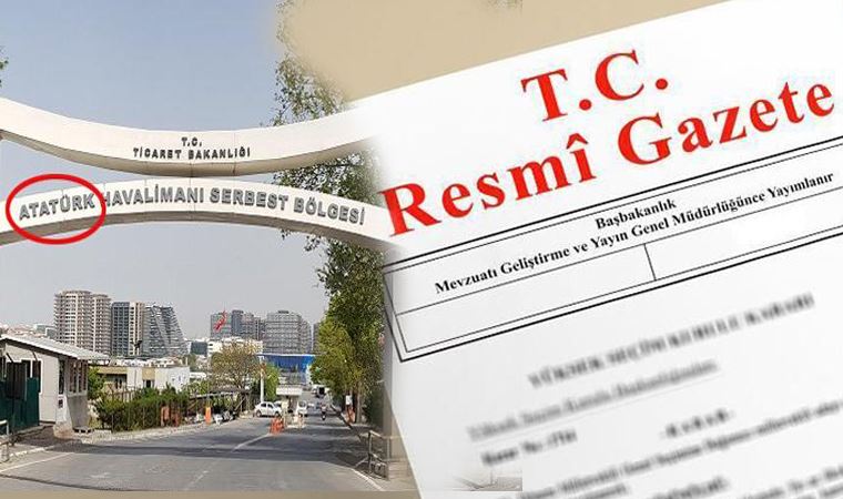Atatürk Havalimanı Serbest Bölgesi'nin adı değişti