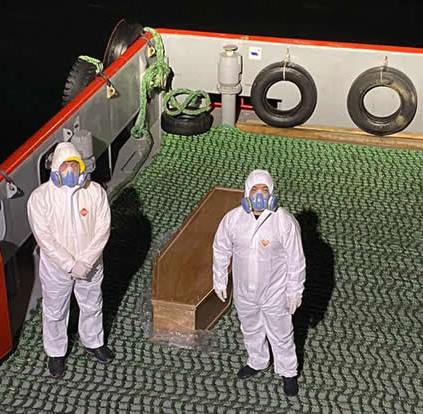 COSCO kaptanı boğaz girişinde virüsten öldü