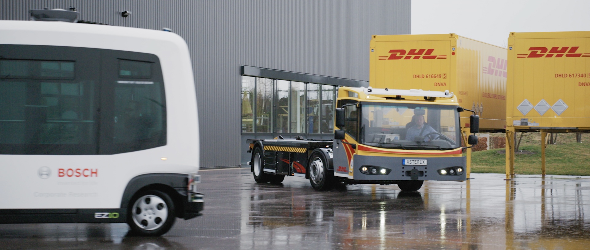 Bosch'un insan ve yük taşımacılığı otonom testleri sürüyor