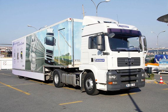 Michelin Tırı, 4 bin 500  sürücüye tasarrufu anlatacak