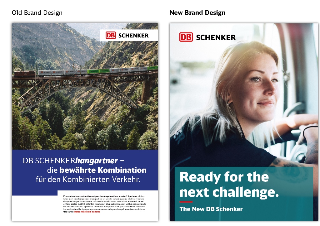 DB Schenker marka görselliğini yeniliyor