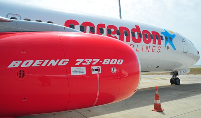 Corendon Havayolları, İzmir'e uçmaya başladı