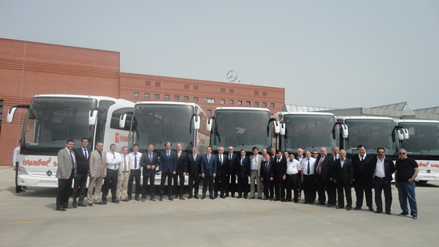 İstanbul Seyahat filosuna 6 adet Mercedes-Benz Travego