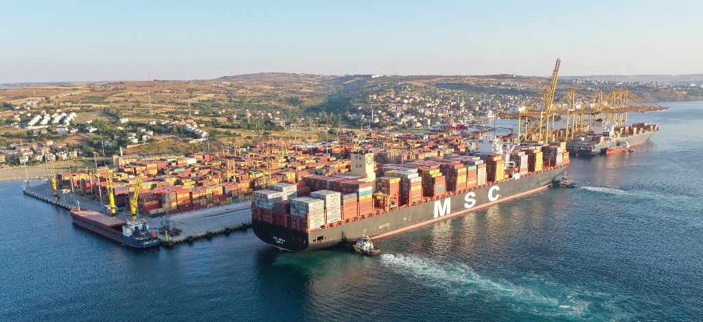 Asyaport, liman hizmeti ihracında Türkiye birincisi