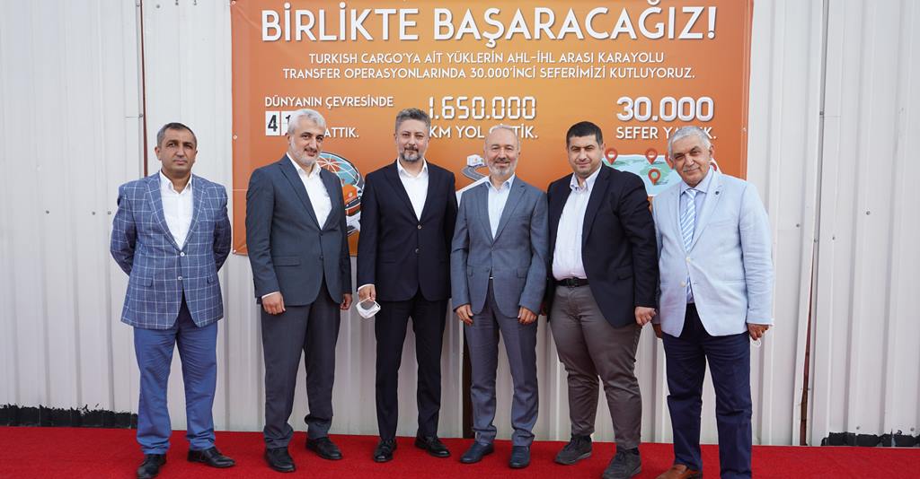 Ortadoğu Lojistik, Turkish Cargo'yu 30 bin seferde taşıdı
