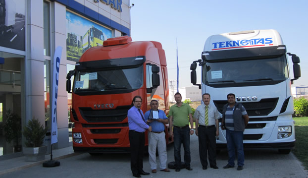 Kılıçlar’dan Teknotaş’a  2 adet Yeni Stralis Hi Way