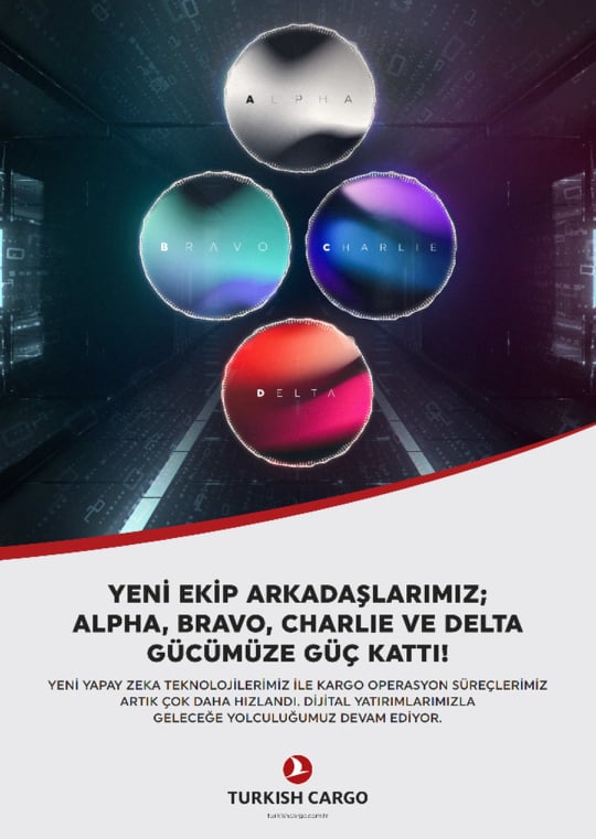 Turkish Cargo, dört yeni yapay zeka robotunu tanıttı