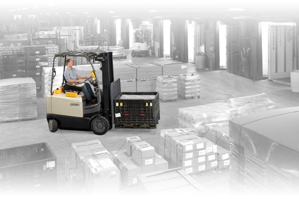 Crown FC 5225 serisi akülü forkliftlerde kampanya