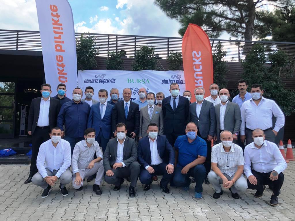 Bursa nakliyecileri de “Birlikte Güçlüyüz” dedi