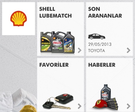 Shell madeni yağlar uygulaması artık akıllı telefonlarda