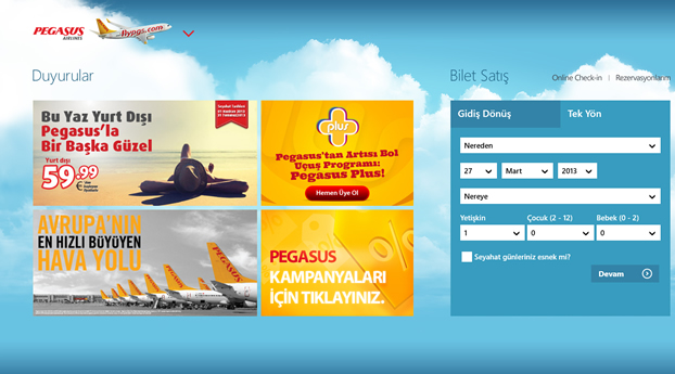 Pegasus şimdi de Windows 8'de