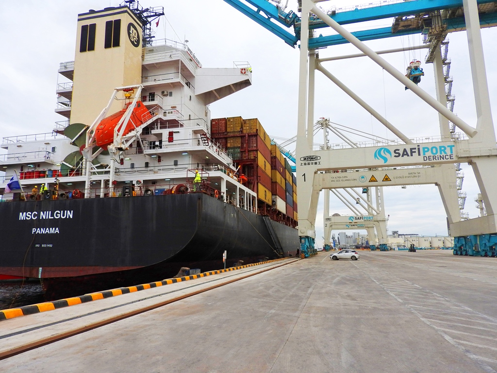 Safiport Derince-MSC'den Avrupa’ya express servis